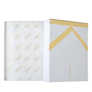 custom tissue paper gift wrapping paper with company logo for garment packaging paper