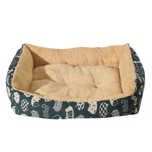 Venta al por mayor barato cálido lavable respetuoso con el medio ambiente personalizado cama para perros cama esponjosa para mascotas - Product Image 1