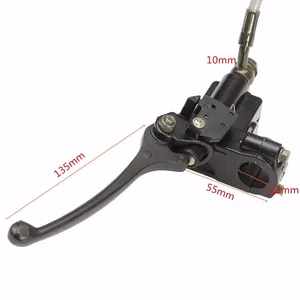 Nieuwe Voor Hydraulische Schijfrem Kit <span class=keywords><strong>Atv</strong></span> Quad 50cc-140cc 8Mm Remklauw 1020Mm Slang 22Mm Stuurdiameter Aluminium Constructie - Product Image 4