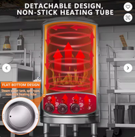 Dawit – Chaudière à vapeur commerciale robuste 100L/150L pour lait de soja, cuiseur à nouilles et réchaud de maintien au chaud