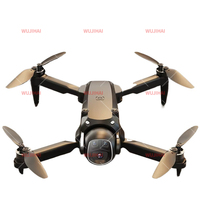 Mini drone pliable à double caméra, moteur sans balais, télécommande pour photographie aérienne, accessoires de drone