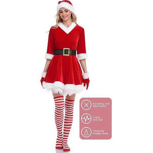 महिलाओं के लिए <span class=keywords><strong>2025</strong></span> नई कपास स्ट्रिप्ड पोशाक पोशाक क्रिसमस की पोशाक पोशाक क्रिसमस की पोशाक पोशाक लड़कियों के लिए - Product Image 5