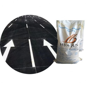 Pintura Termoplástica Guangdong HUA QUN, Pintura de Recubrimiento para Tráfico con 5% de Microesferas de Vidrio, Pintura Reflectante para Carreteras - Product Image 1