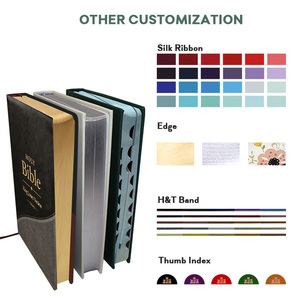 <strong>Dk</strong> Hardcover a Child First Bible 4 Color Printing Leather Cover Hardcover Storybook Novel Bibles <strong>Book</strong> Printing Service - Product Image 4