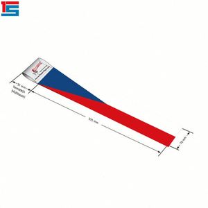 2024 Football Events Wholesale 7*37cm 100% Polyester Czech-Republic Finger <b>Flags</b> for Indoor and Outdoor Decoration - Product Image 1