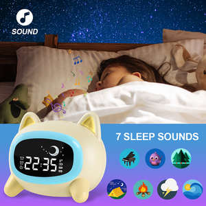 Ready to Rise Réveil formateur de sommeil pour enfants avec <span class=keywords><strong>veilleuse</strong></span> OK pour réveiller le réveil pour les tout-petits et les enfants - Product Image 5
