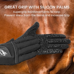 Guanti da Equitazione Professionali Personalizzati Marca Amrta, Traspiranti, Alta Qualità, Tessuto Serino, Super Grip, Vendita all'Ingrosso, <span class=keywords><strong>Basso</strong></span> MOQ, per Donne - Product Image 5