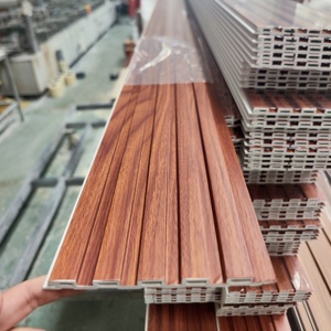 Interior Decoration Modern Wpc <strong>Fluted</strong> Wall Panel Clading - Product Image 5
