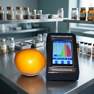 Espectrofotómetro de Color Sensegood para Agricultura, Frutas, Verduras, Cítricos, Tomate, Índice de Maduración, Prueba CCI, 1 Año - Product Image 3
