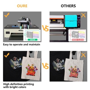 Hot Sale Erasmart Print <span class=keywords><strong>On</strong></span> Demand Kleding T-Shirts Hoeden Textiel Kleding Automatische Drukmachine A3 Roze Dtf Printer - Product Image 4