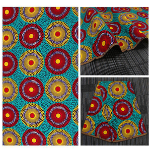 <span class=keywords><strong>Wax</strong></span> en <span class=keywords><strong>soie</strong></span> à imprimés 100% coton, tissu africain Ankara de haute qualité pour vêtements à la mode - Product Image 2