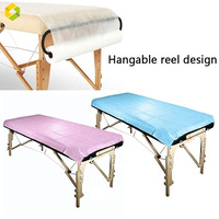 Rouleaux de draps de lit jetables non tissés de haute qualité Salon de beauté de l'hôpital Spa Table Drap de lit Ventes d'usine