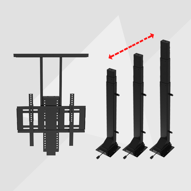 700mm Stroke Modern Under Bed Remote TV Stands Hidden Electrically TV Cabinet Lift for Living Room Furniture Lift