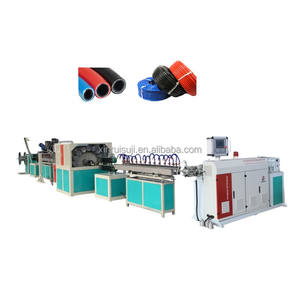 PVC bahçe yangın hortumu makarası Fiber yumuşak gaz hortumu boru hortumu ekstruder yapma makinesi - Product Image 1