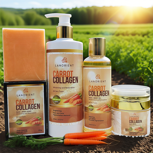 Set di Cura della Pelle OEM all'Ingrosso con Vitamina C Organica, Trattamento Sbiancante per Macchie Scure alla Carota per Donne - Product Image 1