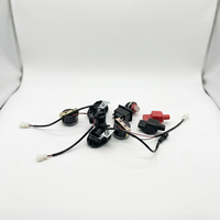 Harnais de câblage électronique pour machines d'ingénierie, isolés en PTFE, avec conducteurs en cuivre étamé, connecteurs adaptateurs, homologués 12V, OEM/ODM