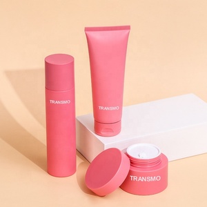 Flacon de lotion sans air de luxe écologique de 50 ml, logo personnalisable, tube pompe de forme ovale pour crème pour le visage et nettoyant facial - Product Image 4