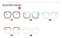 Nuevas Gafas Unisex Cuadradas TR90 de Alta Calidad, Montura Fotocromática con Protección Anti-Luz Azul, Modelo con Personalización en Línea