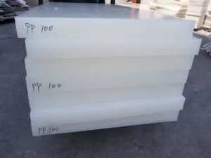 Manufacture Natural White Grey Rigid PP Sheet With Thickness 2mm-40mm