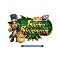 Cooldragon Lucky Shamrock Bird 3 Logiciel de jeu de pêche, Machines de jeu de pêche de table avec tir sur oiseaux, Jeux de pêche Ocean King 3 12V/10A