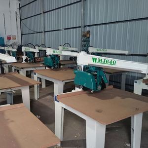 Scie à bras articulé courte pour matériaux, scie circulaire à bras radial pour bois, scie à découper transversale, machines à scier le bois pour la découpe du bois - Product Image 4