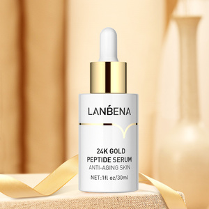 Sérum Visage Anti-âge LANBENA Or 24K Peptides – Élimine les Taches Brunes et Raffermit la Peau – Offre Spéciale - Product Image 1