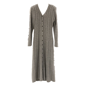 Haute qualité femmes Maxi <span class=keywords><strong>robe</strong></span> <span class=keywords><strong>pull</strong></span> automne hiver mince plaine <span class=keywords><strong>pull</strong></span> côtelé cachemire longue cheville chandails torsadés robes - Product Image 5