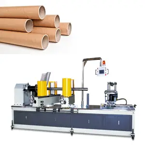 Máquina automática de fabricación de tubos de núcleo de papel laminado de cartón corrugado Kraft