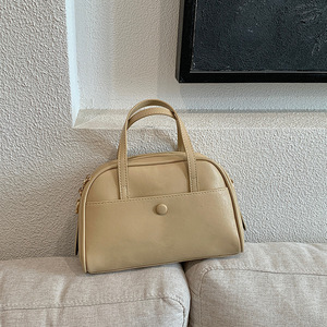 Sac bandoulière coréen pour femme, été 2026, élégant, haut de gamme, avec fermeture éclair, petite taille, en PU, à sangle unique, dissimulé - Product Image 3
