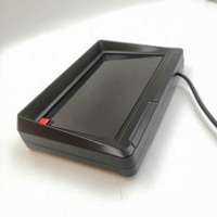 Monitor LCD de 5 pulgadas CVBS para coche, Mini Monitor LCD de 12V AHD, pantalla IPS independiente con entrada BNC de línea de guía, precio más bajo