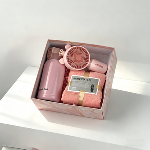 Set Hadiah Kustom Kombinasi Bebas 2026 Mug Populer Handuk Kipas Tumbler Payung Set Promosi Souvenir Tahun Baru Ulang Tahun - Product Image 2