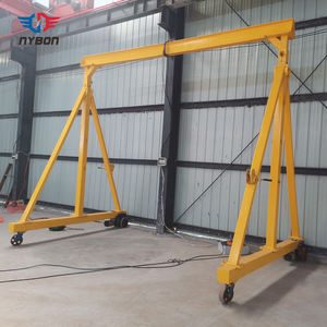 1 طن صغير محمول ورشة عمل رافعة جسرية أبعاد قابلة للطي رافعة جسرية صغيرة - Product Image 6