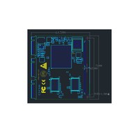 Carte de développement Amlogic T982 avec écran 4K et 4 Go de DDR pour systèmes embarqués Android interactifs intelligents pour réunions, éducation et panneaux d'affichage