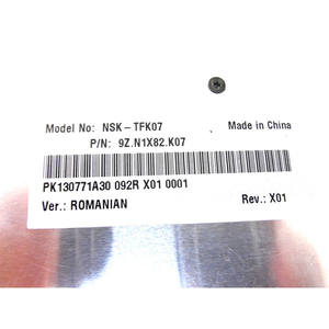 Tastiera per Laptop Toshiba Qosmio <span class=keywords><strong>X500</strong></span> X505 9Z.N1X82.K07 NSK-TFK07, Layout Rumeno RO, Nera con Retroilluminazione, Nuova - Product Image 3