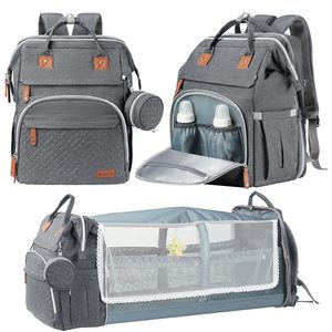 Sac à dos multifonctionnel pour bébé et maman, idéal pour les voyages en plein air, imperméable, portable, toutes saisons, pour papa - Product Image 1