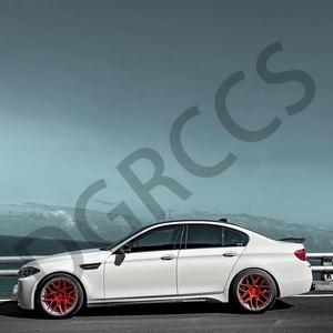 Para <span class=keywords><strong>BMW</strong></span> 5 Series F10 alerón de fibra de carbono labio delantero difusor trasero espejo carcasa rejilla <span class=keywords><strong>aleta</strong></span> de tiburón - Product Image 2