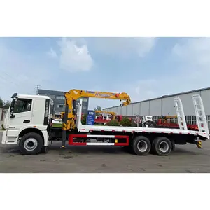 Xuzhou fabrika SQS500K 20 ton ağır bomlu vinç satılık kamyon ile monte