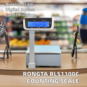 Balance de comptage numérique RLS1100C avec imprimante d'étiquettes 0,001g, prise en charge OEM & ODM personnalisée, équipement de pesage RLS1100C - Product Image 4