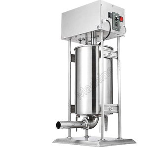 長慶新型25L電動ステンレス製業務用ソーセージマシン自動肉詰め機500kg/h四筒式110V/220V 1年保証 - Product Image 4