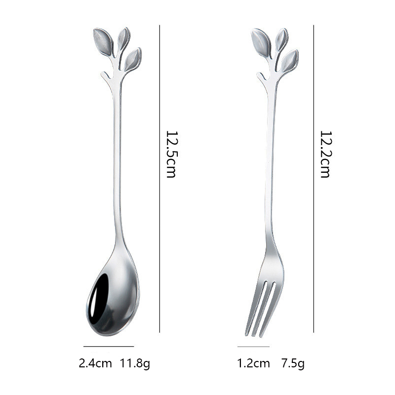 Fourchette à dessert en argent