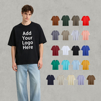 T-shirt en coton 100 % 230 g/m² à manches courtes pour homme, personnalisable avec logo, design imprimé vierge, style hip-hop d'été, coupe ample, vente en gros