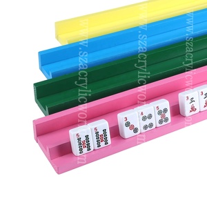 Nouvel accessoire de mahjong : poussoir de tuiles à glissière, bord lisse sans rayures, idéal pour les magasins de jeux de société et les boutiques de cadeaux - Product Image 6