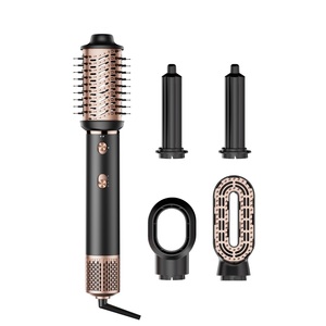 전문가용 5-in-1 30,000RPM AC 모터 1200W 전기 헤어 드라이어 & 스트레이트 브러쉬, 가정용 4단계 열/속도 설정 - Product Image 1