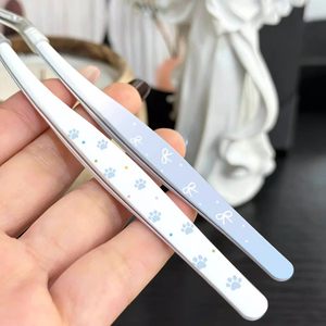 Pinzas de plástico con diseño de pata de gato y lunares, herramientas para manualidades, cuentas, diario, suministros para collage - Product Image 2