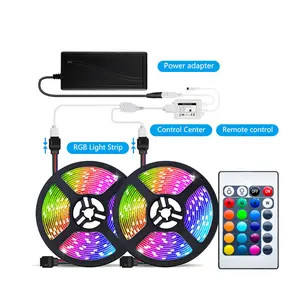 Nieuwe Wifi Mesh Alexa Google Thuis Rgb Waterdichte Strip Licht Sfeer Verlichting App Afstandsbediening Diy Led Smart Home Automation