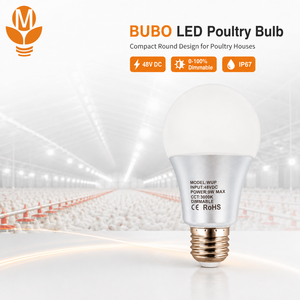 Illuminazione per Allevamenti di Polli 5W 48V DC IP67 Impermeabile, Luce LED per Pollame con Luminosità Regolabile per Case di Polli da Carne, Ovaiole e Allevamenti - Product Image 4