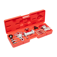 Kit d'extracteurs avec roulement de marteau coulissant, pièces, universel, outils pour véhicule, marteau coulissant, 16 pièces