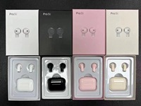 Promotion Pro5S Écouteurs intra-auriculaires TWS à marque blanche, Stéréo sans fil véritable Hi-Fi, pour Gaming et Sport, avec LED, JL, Étanche IPX4, pour Téléphone Portable