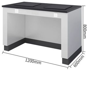 Mobilier de laboratoire <span class=keywords><strong>Table</strong></span> de laboratoire antivibratoire en acier avec douille - Product Image 3