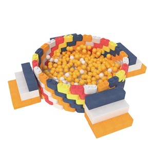 Toptan Betta kapalı oyun alanı plastik top hapları için <span class=keywords><strong>epp</strong></span> köpük blokları renkli yapı taşları oyna - Product Image 4
